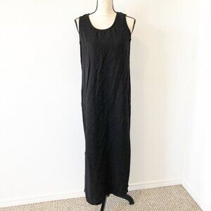 Russ Berens Vintage Black Sleeveless Maxi Dress Womens Small